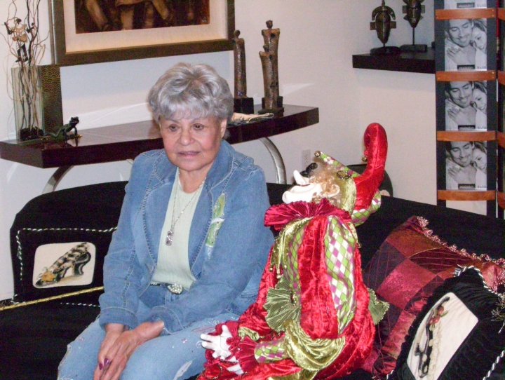 Roz with Bernie Doll